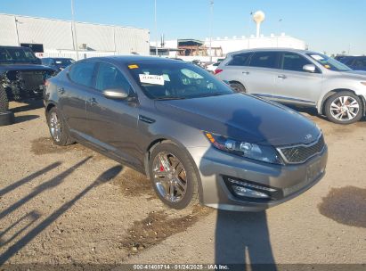 2013 KIA OPTIMA SX Gray  Gasoline 5XXGR4A6XDG107026 photo #1