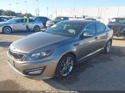 2013 KIA OPTIMA SX Gray  Gasoline 5XXGR4A6XDG107026 photo #3