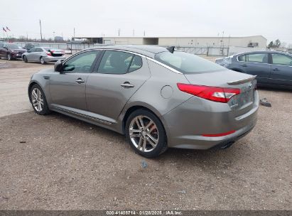 2013 KIA OPTIMA SX Gray  Gasoline 5XXGR4A6XDG107026 photo #4