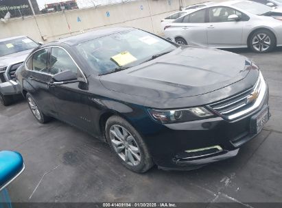 2020 CHEVROLET IMPALA FWD LT Black  Gasoline 2G11Z5S35L9105246 photo #1