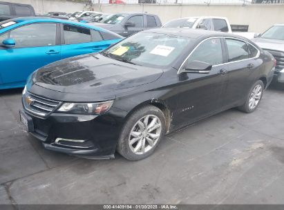 2020 CHEVROLET IMPALA FWD LT Black  Gasoline 2G11Z5S35L9105246 photo #3