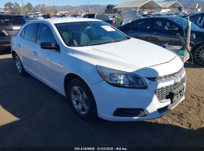 2014 CHEVROLET MALIBU 1LS White  Gasoline 1G11B5SL6EF259463 photo #1