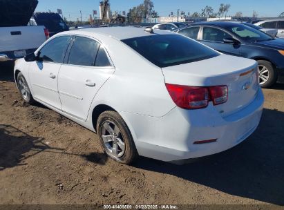 2014 CHEVROLET MALIBU 1LS White  Gasoline 1G11B5SL6EF259463 photo #4