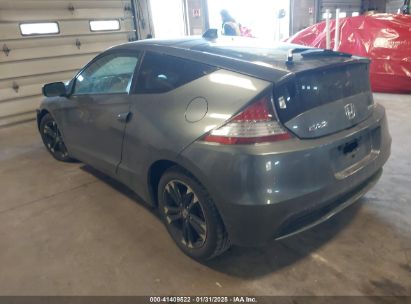 2015 HONDA CR-Z Gray  Hybrid JHMZF1D47FS001151 photo #4