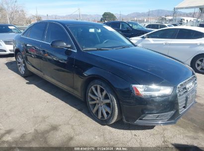 2013 AUDI A4 2.0T PREMIUM Black  Flexible Fuel WAUEFAFL7DA110827 photo #1