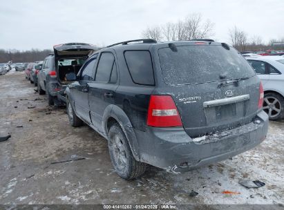 2008 KIA SORENTO EX Black  Gasoline KNDJC736685845843 photo #4