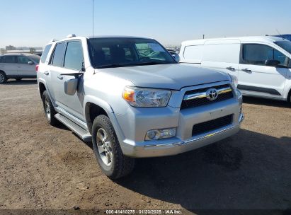 2011 TOYOTA 4RUNNER SR5 V6 Silver  Gasoline JTEZU5JR4B5014636 photo #1