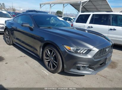 2017 FORD MUSTANG ECOBOOST Gray  Gasoline 1FA6P8TH4H5346479 photo #1