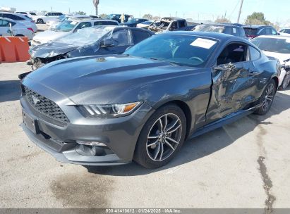 2017 FORD MUSTANG ECOBOOST Gray  Gasoline 1FA6P8TH4H5346479 photo #3