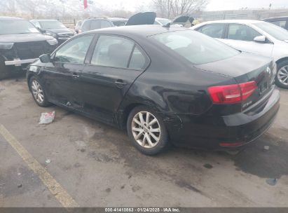 2015 VOLKSWAGEN JETTA 1.8T SE Black  Gasoline 3VWD17AJ9FM325540 photo #4