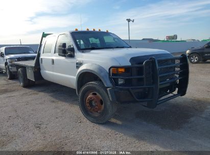 2008 FORD F-550 CHASSIS White  Gasoline 1FDAW57Y88EE60352 photo #1