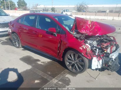 2023 TOYOTA COROLLA SE Red  Gasoline 5YFS4MCE6PP151968 photo #1