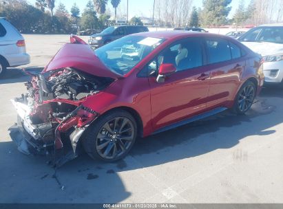 2023 TOYOTA COROLLA SE Red  Gasoline 5YFS4MCE6PP151968 photo #3