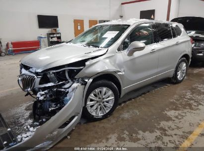 2018 BUICK ENVISION PREFERRED Silver  Gasoline LRBFXBSA2JD006723 photo #3