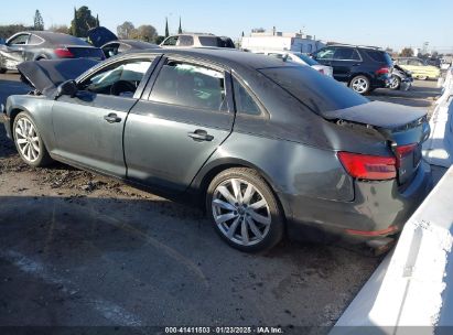 2017 AUDI A4 2.0T ULTRA PREMIUM Gray  Gasoline WAUGMAF45HN062704 photo #4