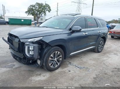 2020 HYUNDAI PALISADE SEL Gray  Gasoline KM8R24HE2LU134364 photo #3