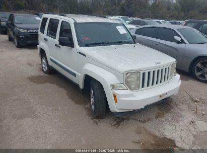 2010 JEEP LIBERTY SPORT White  Gasoline 1J4PP2GK6AW107642 photo #1