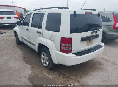 2010 JEEP LIBERTY SPORT White  Gasoline 1J4PP2GK6AW107642 photo #4