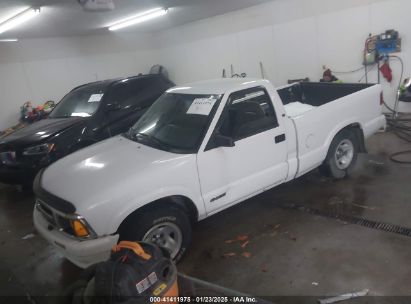 1997 CHEVROLET S-10 LS FLEETSIDE White  Gasoline 1GCCS1442V8114892 photo #3