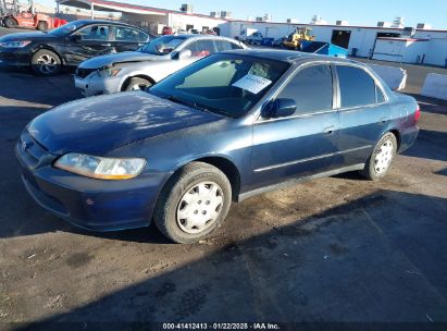 2000 HONDA ACCORD 2.3 LX Blue  Gasoline 1HGCG6659YA088035 photo #3