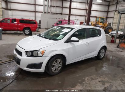 2015 CHEVROLET SONIC LT AUTO White  Gasoline 1G1JC6SH4F4151872 photo #3