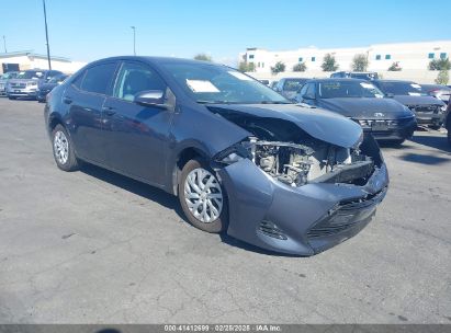 2017 TOYOTA COROLLA LE Gray  Gasoline 5YFBURHE2HP718510 photo #1