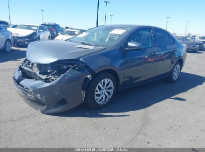 2017 TOYOTA COROLLA LE Gray  Gasoline 5YFBURHE2HP718510 photo #3