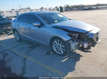 2017 MAZDA MAZDA3 TOURING Silver  Gasoline JM1BN1V71H1100779 photo #1