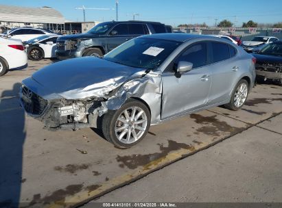 2017 MAZDA MAZDA3 TOURING Silver  Gasoline JM1BN1V71H1100779 photo #3