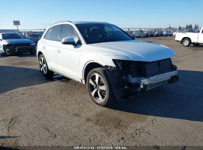 2022 AUDI Q5 PREMIUM PLUS 45 TFSI S LINE QUATTRO S TRONIC White  Gasoline WA1EAAFY2N2057621 photo #1