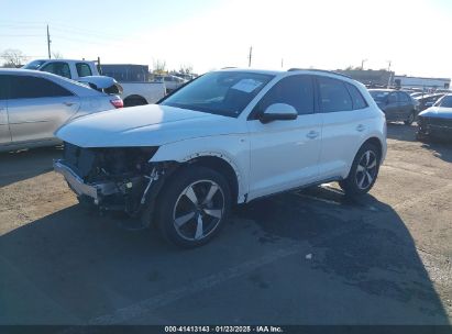 2022 AUDI Q5 PREMIUM PLUS 45 TFSI S LINE QUATTRO S TRONIC White  Gasoline WA1EAAFY2N2057621 photo #3