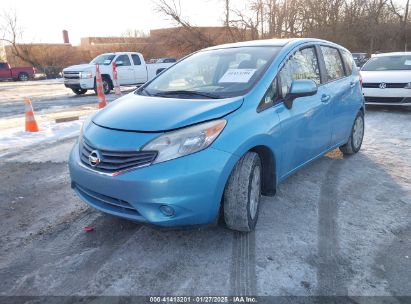 2014 NISSAN VERSA NOTE SV Blue  Gasoline 3N1CE2CP3EL368866 photo #3