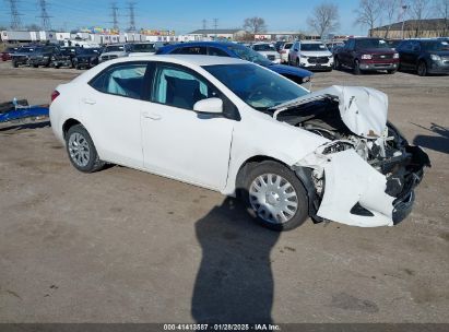 2017 TOYOTA COROLLA LE White  Gasoline 5YFBURHE8HP673752 photo #1