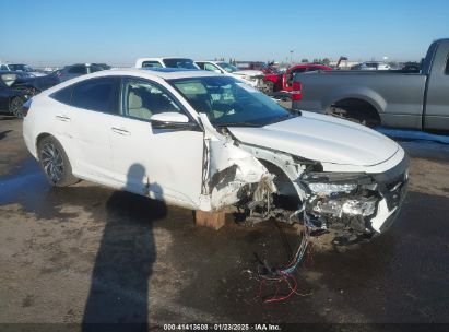 2019 HONDA INSIGHT TOURING White  Hybrid 19XZE4F94KE006268 photo #1