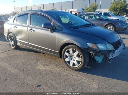 2009 HONDA CIVIC LX Gray  Gasoline 2HGFA165X9H313485 photo #1