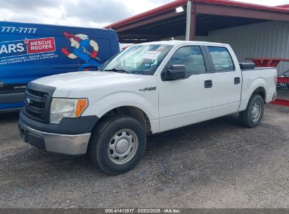 2013 FORD F-150 XL White  Flexible Fuel 1FTEW1CM9DFC58691 photo #3