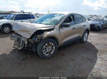 2021 FORD ESCAPE S Beige  Gasoline 1FMCU0F60MUA29652 photo #3