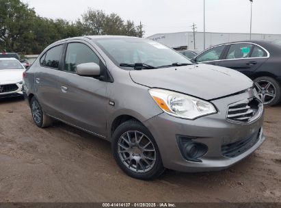 2017 MITSUBISHI MIRAGE G4 ES Gray  Gasoline ML32F3FJ0HHF12627 photo #1