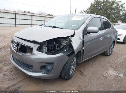 2017 MITSUBISHI MIRAGE G4 ES Gray  Gasoline ML32F3FJ0HHF12627 photo #3