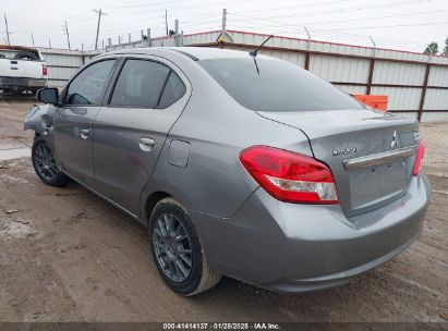 2017 MITSUBISHI MIRAGE G4 ES Gray  Gasoline ML32F3FJ0HHF12627 photo #4