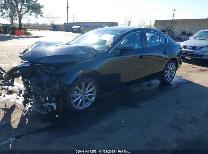 2021 MAZDA MAZDA3 PREFERRED Black  Gasoline JM1BPACL8M1302443 photo #3