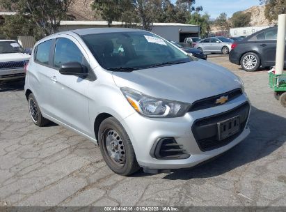 2016 CHEVROLET SPARK LS CVT Silver  Gasoline KL8CB6SAXGC563316 photo #1