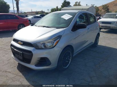 2016 CHEVROLET SPARK LS CVT Silver  Gasoline KL8CB6SAXGC563316 photo #3