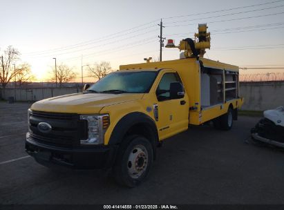 2019 FORD F-550 CHASSIS XL Yellow  Diesel 1FDUF5GT2KDA26555 photo #3