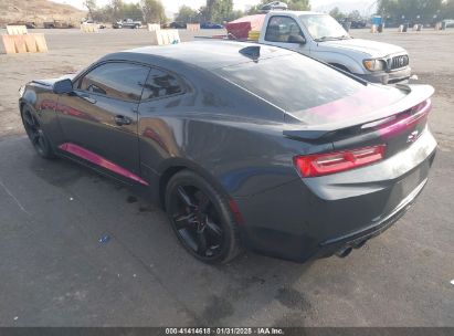 2016 CHEVROLET CAMARO 1SS Gray  Gasoline 1G1FF1R77G0170101 photo #4