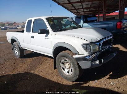 2002 TOYOTA TACOMA PRERUNNER V6 White  Gasoline 5TESN92N52Z056896 photo #1