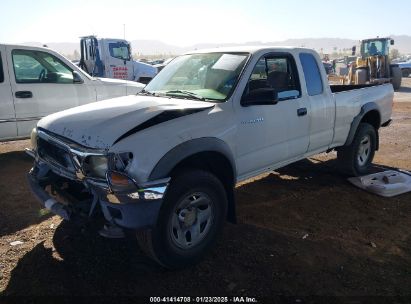 2002 TOYOTA TACOMA PRERUNNER V6 White  Gasoline 5TESN92N52Z056896 photo #3