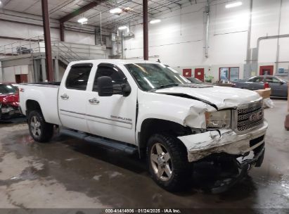 2013 GMC SIERRA 2500HD DENALI White  Flexible Fuel 1GT125E87DF166982 photo #1