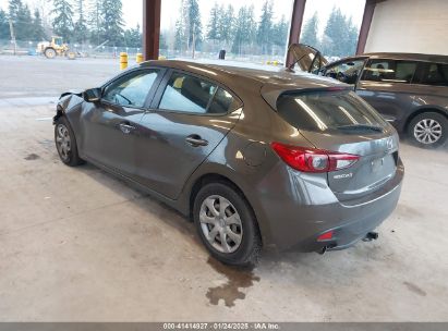 2016 MAZDA MAZDA3 I SPORT Gray  Gasoline JM1BM1J72G1337594 photo #4