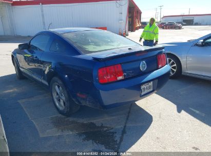 2008 FORD MUSTANG V6 DELUXE/V6 PREMIUM Blue  Gasoline 1ZVHT80N585141162 photo #4